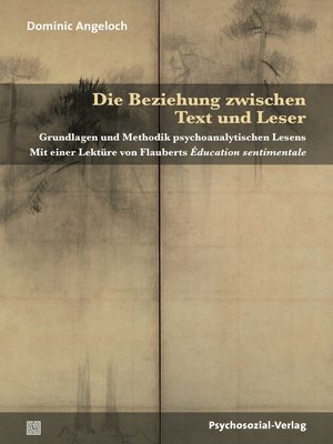 cover image of Die Beziehung zwischen Text und Leser